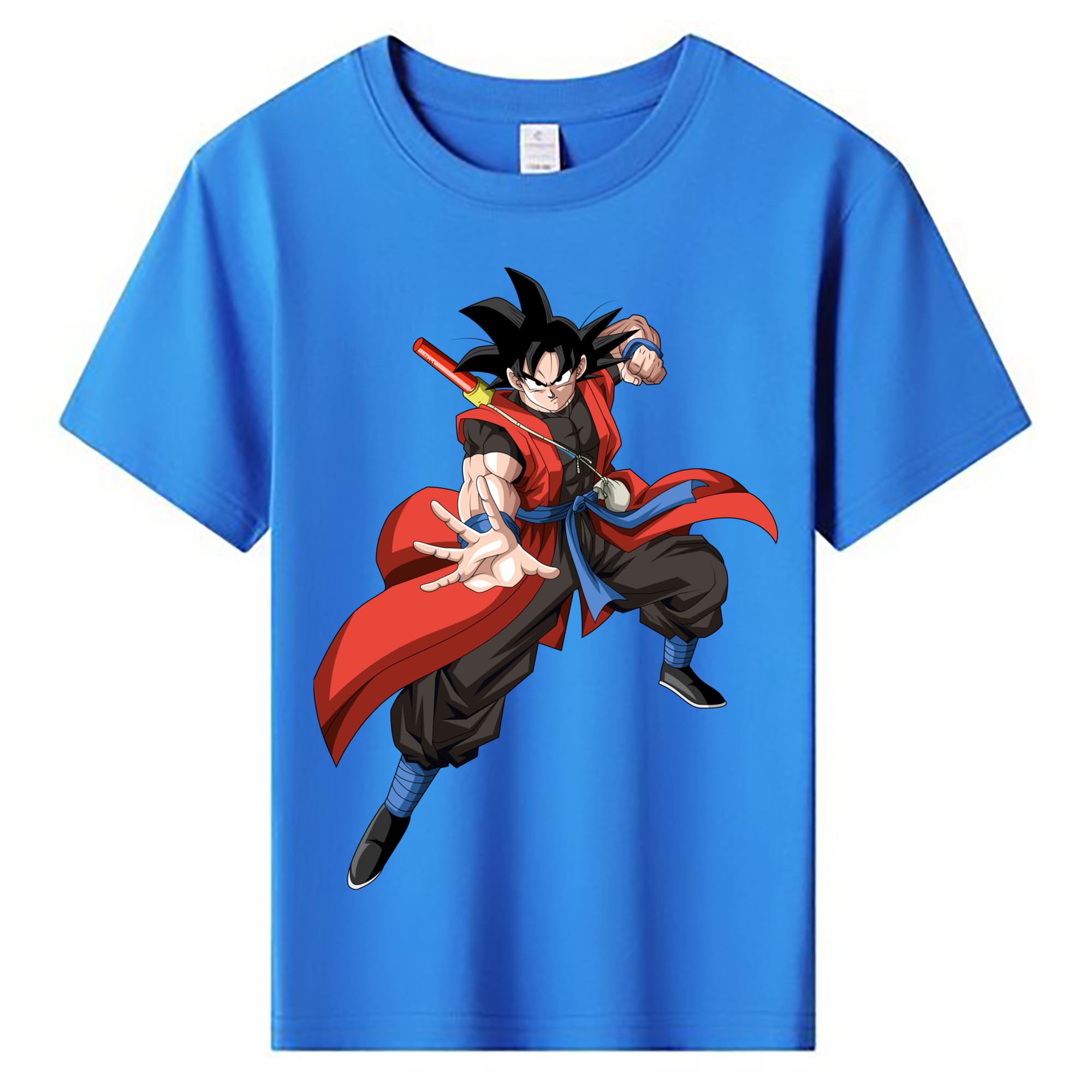 （画像用） ドラゴンボール 孫悟空（そん ごくう）Son Goku カカロット DRAGON BALL Kakarotto 綿100％キッズTシャツ（フロントプリント）